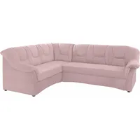 DOMO collection Ecksofa »Sarafina zeitlos&bequem, optional mit Federkern, Breite 240cm, L-Form« wahlweise mit Bettfunktion