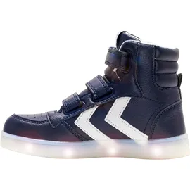 hummel Stadil Flash LED Sneaker Kinder 1009 black iris 35