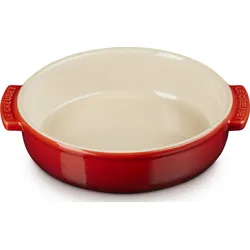 Le Creuset Snack-Platte 14 cm kirschrot