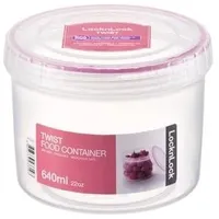 Lock & Lock Frischhaltedose rund transparent 0,64 l