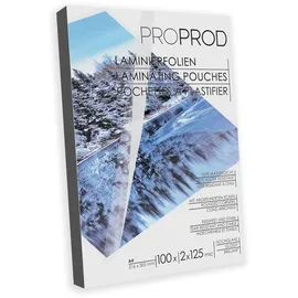 ProProd Laminierfolien A4, 125 μm, Packung mit 100 Stück