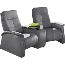exxpo - sofa fashion Tivoli Kunstleder 2-Sitzer Grau