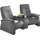 exxpo - sofa fashion Tivoli Kunstleder 2-Sitzer Grau