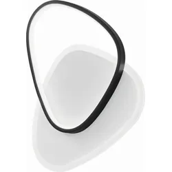 ECO-LIGHT LED Deckenleuchte Ayrton 40W 4680lm 3000/4000/6500K schwarz / weiß
