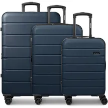 Saxoline Miami Koffer-Set 3-tlg. blau