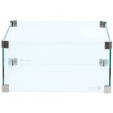 Cosi Feuerstellen-Glasaufsatz Square Glas Set M