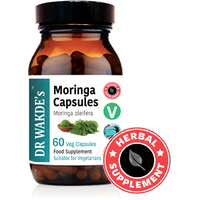 DR WAKDE'S Moringa Kapseln (Moringa oleifera) | 60 Vegi Caps | Ayurveda-Suppl...