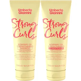 Umberto Giannini Strong Curls Rosemary Oil Shampoo 250 ml