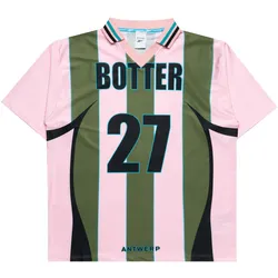 Reebok x Botter REVERSE SOCCER TEE - Grün/Pink / Rosa - XL