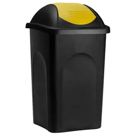 stefanplast Mülleimer Set 60 l Schwarz