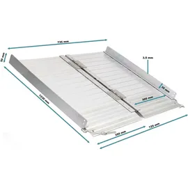 Wiltec Rollstuhlrampe 30122