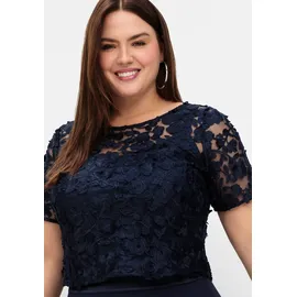 sheego Shirttunika in marine | Gr.: 58