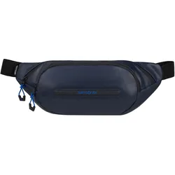 Bauchtasche SAMSONITE "ECODIVER", Damen, Gr. B/H/T: 35cm x 16cm x 10cm, blau (blau nights), Nylon, Taschen, Bauchtasche Gürteltasche Hüfttasche