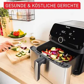 Tefal Easy Fry Mega EY855D10 Schwarz/Edelstahl