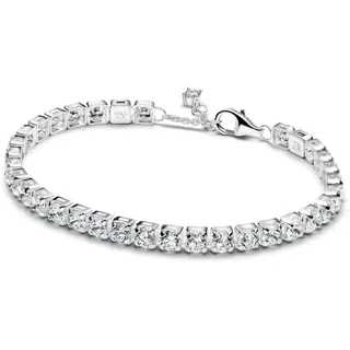 Pandora Armband Timeless Funkelndes aussdrucksstarkes Tennisarmband aus Sterling Silber Zirkonia, 20 cm