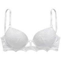 LASCANA Push-up-BH Damen weiß Gr.75A