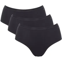 SLOGGI Midi Slip 3 St. Schwarz XL