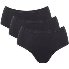 SLOGGI Midi Slip 3 St. Schwarz XL
