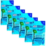 TePe Interdentalbürsten 6x TePe Original Interdentalbürsten - 0,6 mm blau - 6x 8 Stück
