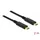 DeLock USB-C 2,00 m Schwarz