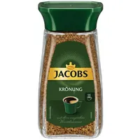 JACOBS Krönung Löslicher Instantkaffee Instant Kaffee Löskaffee Glas 6 x 100g