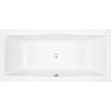 Evenes Duo-Badewanne Larcis (Ausführung: Duo-Badewanne Larcis 1900x500x900mm 372l Acryl, weiß