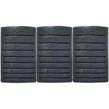 4rain ExtraSLIM Wandtank 1200 l graphite grey