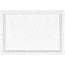 ETERNASOLID Fiberglastablett - Salz Pfeffer, Euronorm 530×370, Glass - Spitze Ecken