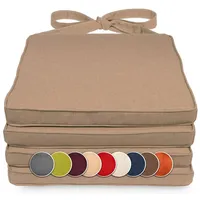Sunnypillow 4er Set Stuhlkissen 40 x 45 x 5cm