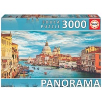 Educa Puzzle 3000 Teile für Erwachsene | Venedig, 3000 Teile Panorama G3