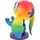 Cable Guys Lilo & Stitch Pride-Edition Controller Mehrfarbig PC / Xbox 360 / Xbox One / PS5 / Xbox Series X