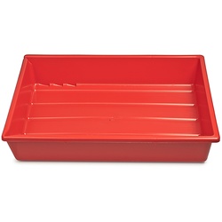 Laborschale 30x40 cm, rot