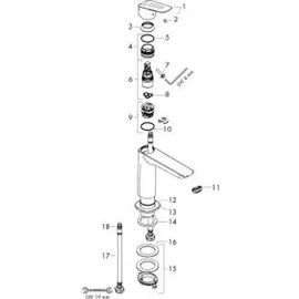 Hansgrohe Logis Einhandmischer Mattschwarz