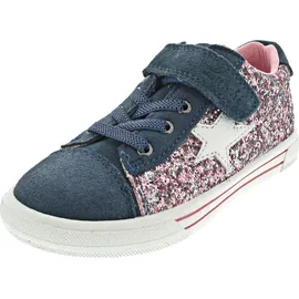 Lurchi Birika S Klettschuh Blau - Rosa