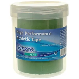 Mikros High Performance Athletic Tape 2 St. Grün 3,8 cm x 10 m