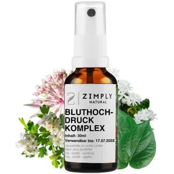 ZIMPLY NATURAL Bluthochdruck Komplex 30 ml