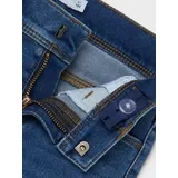 NAME IT Jeanshose NKFPOLLY Skinny Fit in medium blue denim Gr.98