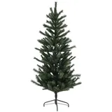 Homcom Künstlicher Weihnachtsbaum, 180 cm Christbaum mit 467 Spitzen, flammenhemmend, klappbar Stahlständer, für Weihnachten Deko, Grün