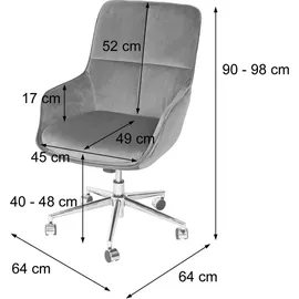 MCW MCW-J64 Samt Dunkelgrau