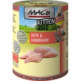 MAC's Kitten Pute & Kaninchen 12 x 400 g