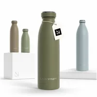LARS NYSØM Edelstahl Trinkflasche 350ml, 500ml, 750ml, 1L, 1