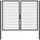 GAH Alberts Doppeltor 250 x 200 cm Metall