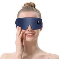 AROMA SEASON Wärmebrille mit Akku | 4 Zeit- und Temperatureinstellungen | Linderung von trockenen Augen, Gerstenkorn, Blepharitis | Waschbar und wiederaufladbar | blau