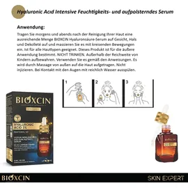 bioxcin Hyaluronic Acid Panthenol Feuchtigkeitsauffüllendes Serum 30 ml