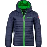 Trollkids - Steppjacke KIDS Eikefjord in navy/bright green Gr.116