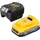 DeWalt DCV 100 E1 Akku Gebläse / Laubbläser 18 V + 1x Powerstack Akku 1,7 Ah + Ladegerät