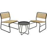 AMBIANCE Gartenmöbelset mit Elementen aus Rattan