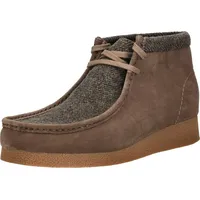 CLARKS Stiefelette Stiefelette Veloursleder | Braun 44