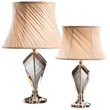 JV Möbel Tischleuchte Antik Stil Beige