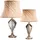 JV Möbel Tischleuchte Antik Stil Beige